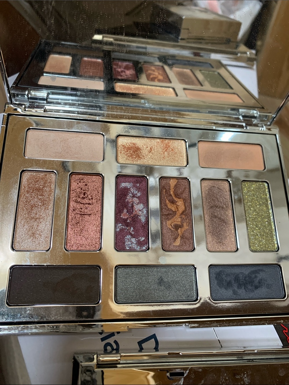 OFIR Neutral & Rose Metallic Eyeshadow Palette - Brand: